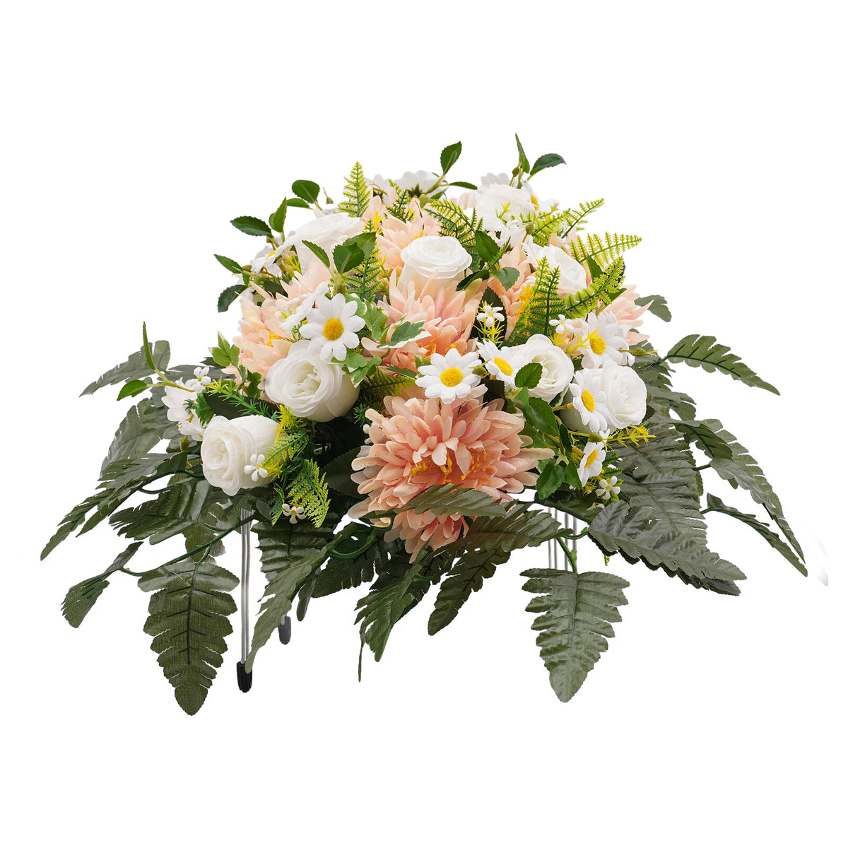 Artificial Realistic Flowers for Cemetery Memorial Decoration