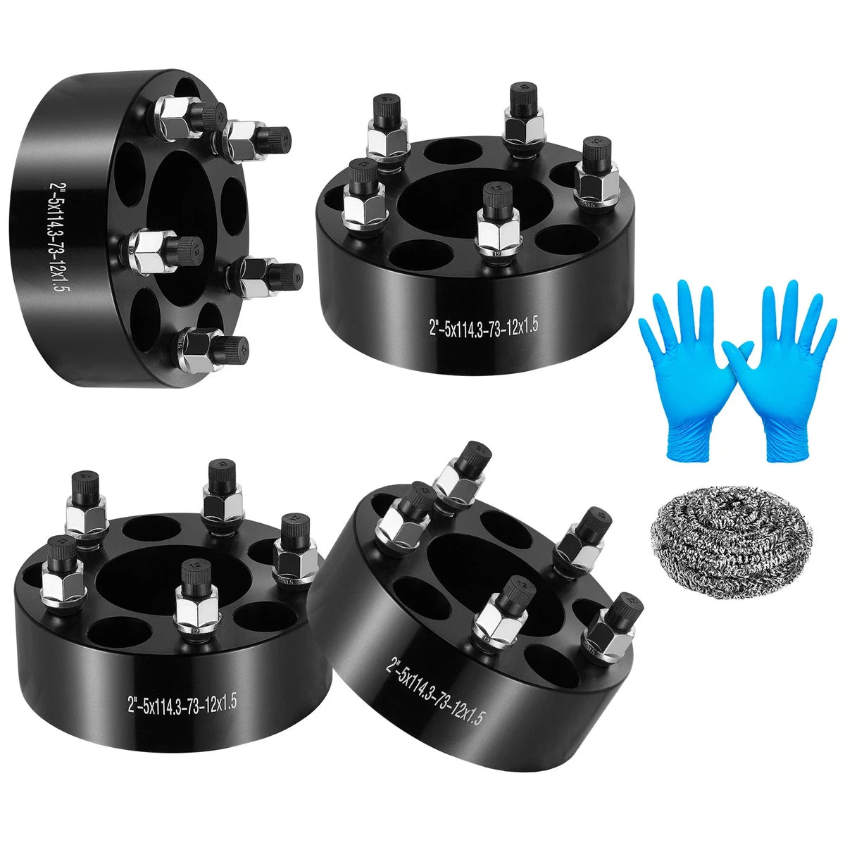 Set of 4 Wheel Spacers for Hyundai Santa Fe (2001–2022) 5x4.5 2 Inch