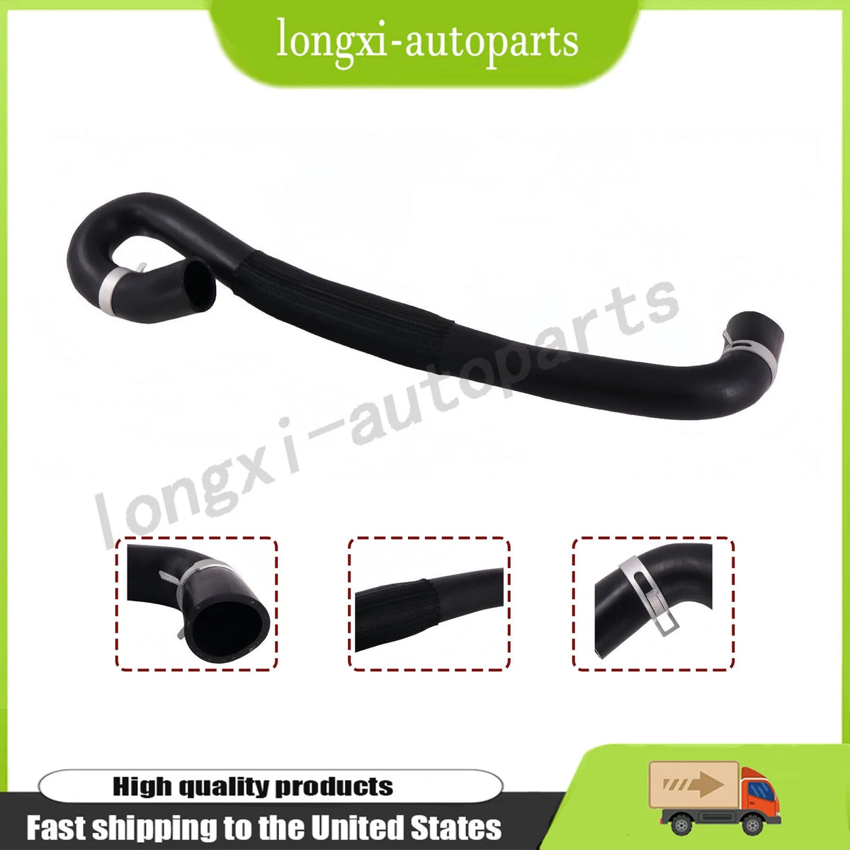 Upper Radiator Hose for Jeep Grand Cherokee Dodge Durango (2011–2020) 55038026AJ