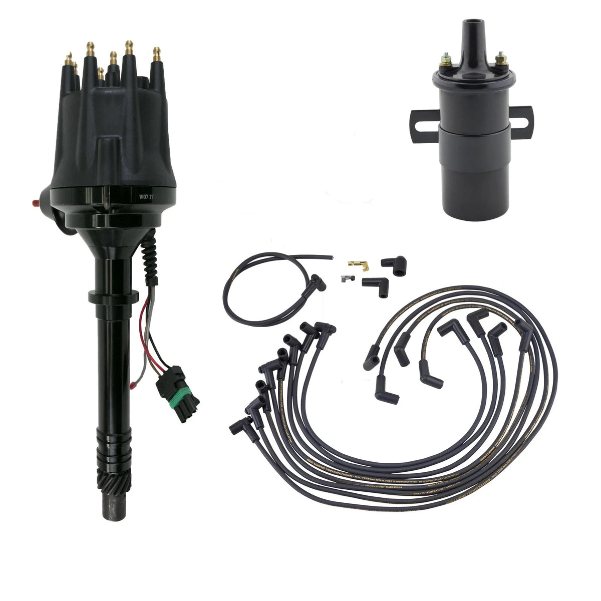 Pro Billet Distributor w/ Coil & Wires for SBC (91604062)