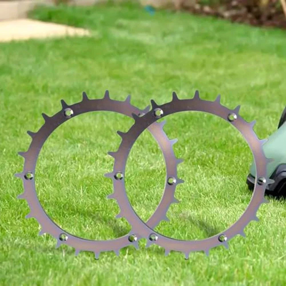 Stainless Steel Spikes for Bosch Indego Mowers (No Interference)