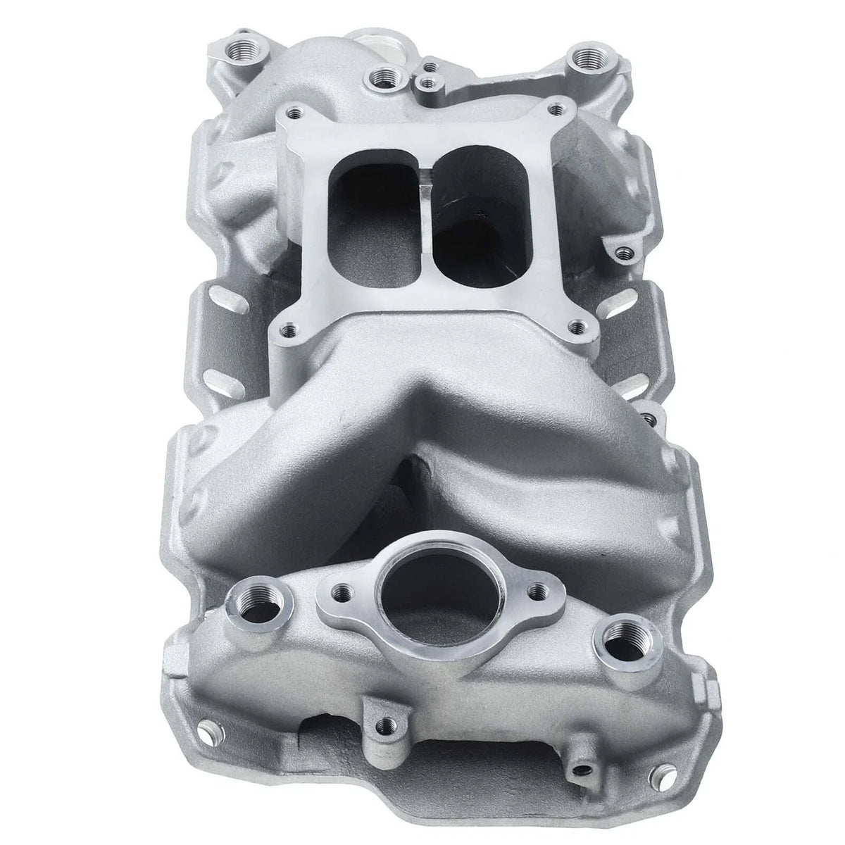 Dual Plane Air Gap Intake Manifold for Chevy 350 (1955–1958)