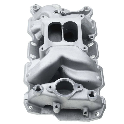 Dual Plane Air Gap Intake Manifold for Chevy 350 (1955–1958)