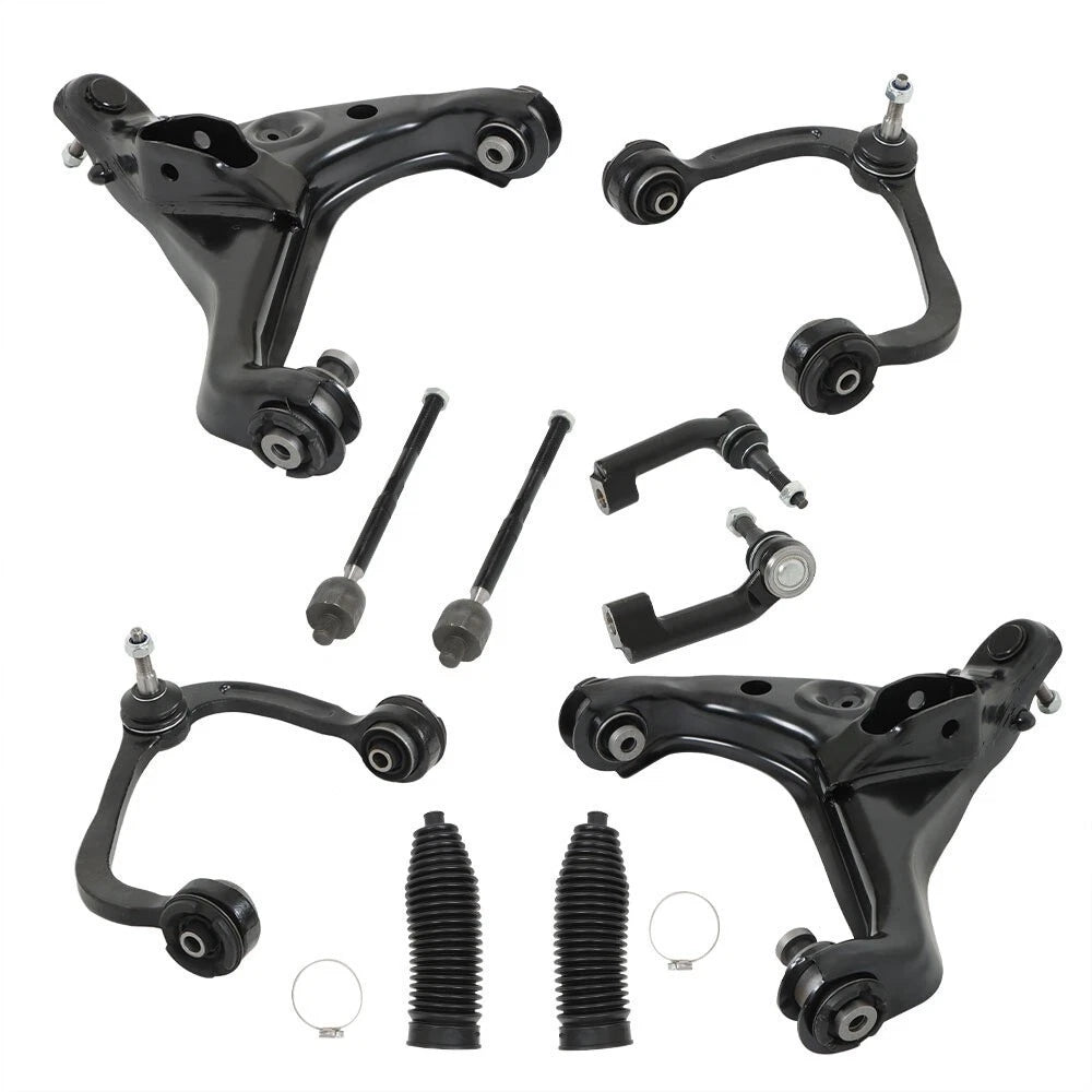 Set of 10 Control Arms & Tie Rods for Ford F-150 (2009–2013) 1207146