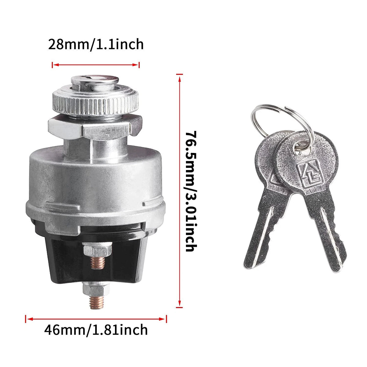 Ignition Switch for Caterpillar Truck Tractor Trailer