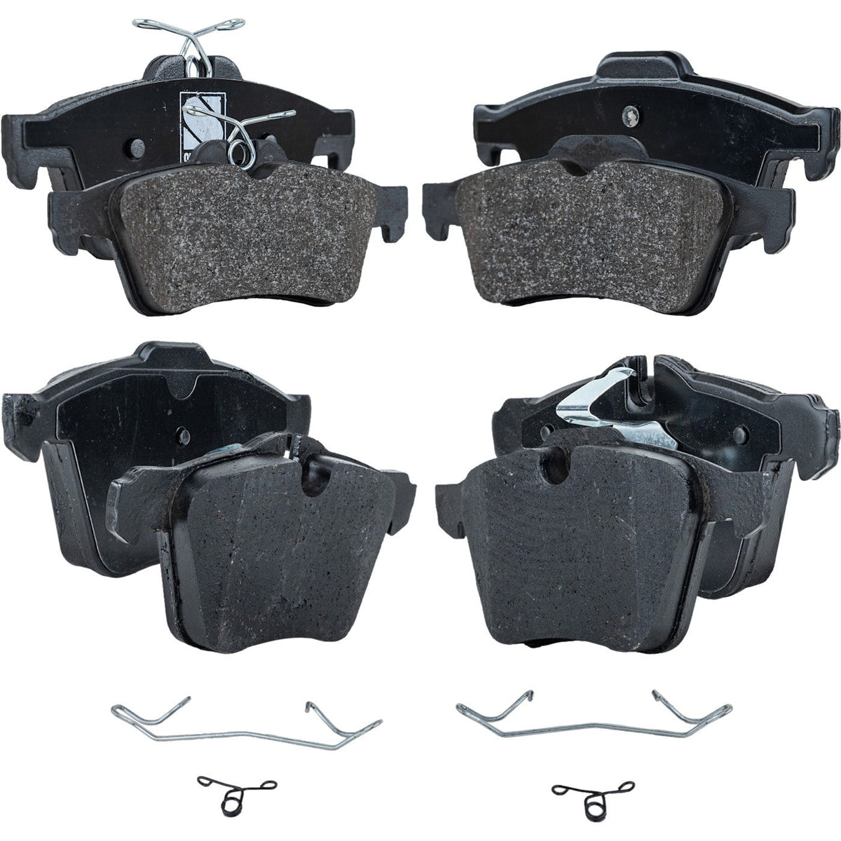 Set of 4 NAO Brake Pads for Jaguar Super V8, XFR (2006–2009)