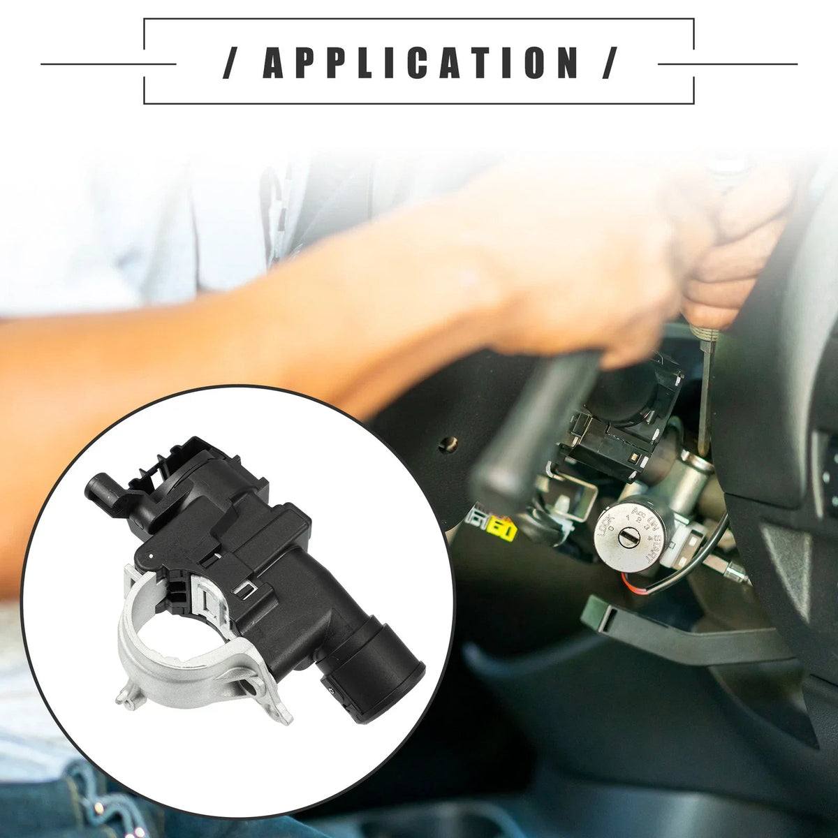 Ignition Switch Lock Cylinder for Ford Escape (2008) 9L8Z3511A Set of 1