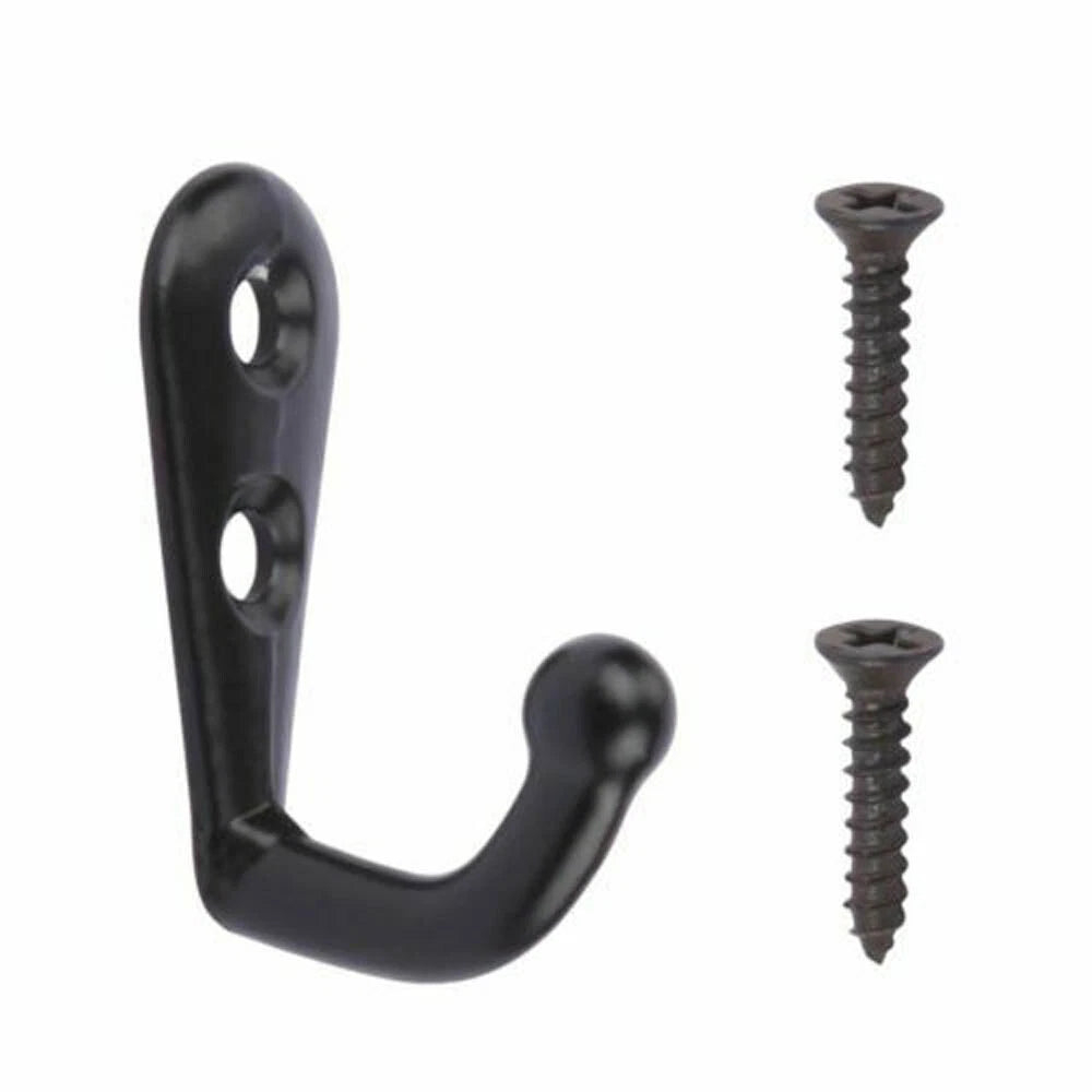 40Pcs Metal Single Hook Hangers for Clothes Hat Coat Robe