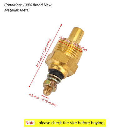 Water Temperature Sensor for MerCruiser 806490T, Sierra 18-5897 (Fit)
