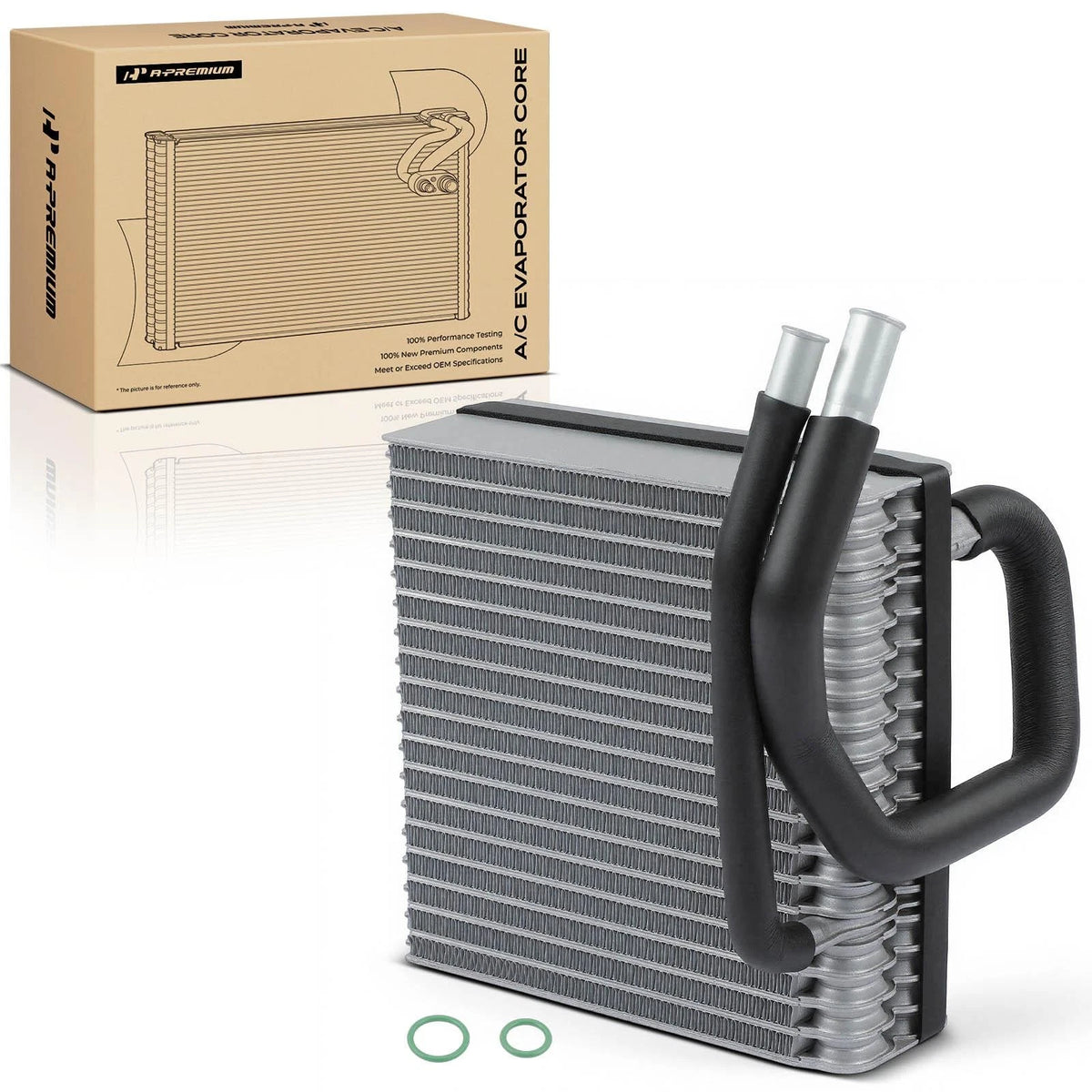 A-Premium Front A/C Evaporator Core for Jeep Grand Cherokee, Dodge Ram 1500 (1995–1998) - 5012534AA, 5011167AA, 4798705, 5012534AC, 54166, EV8005PFXC