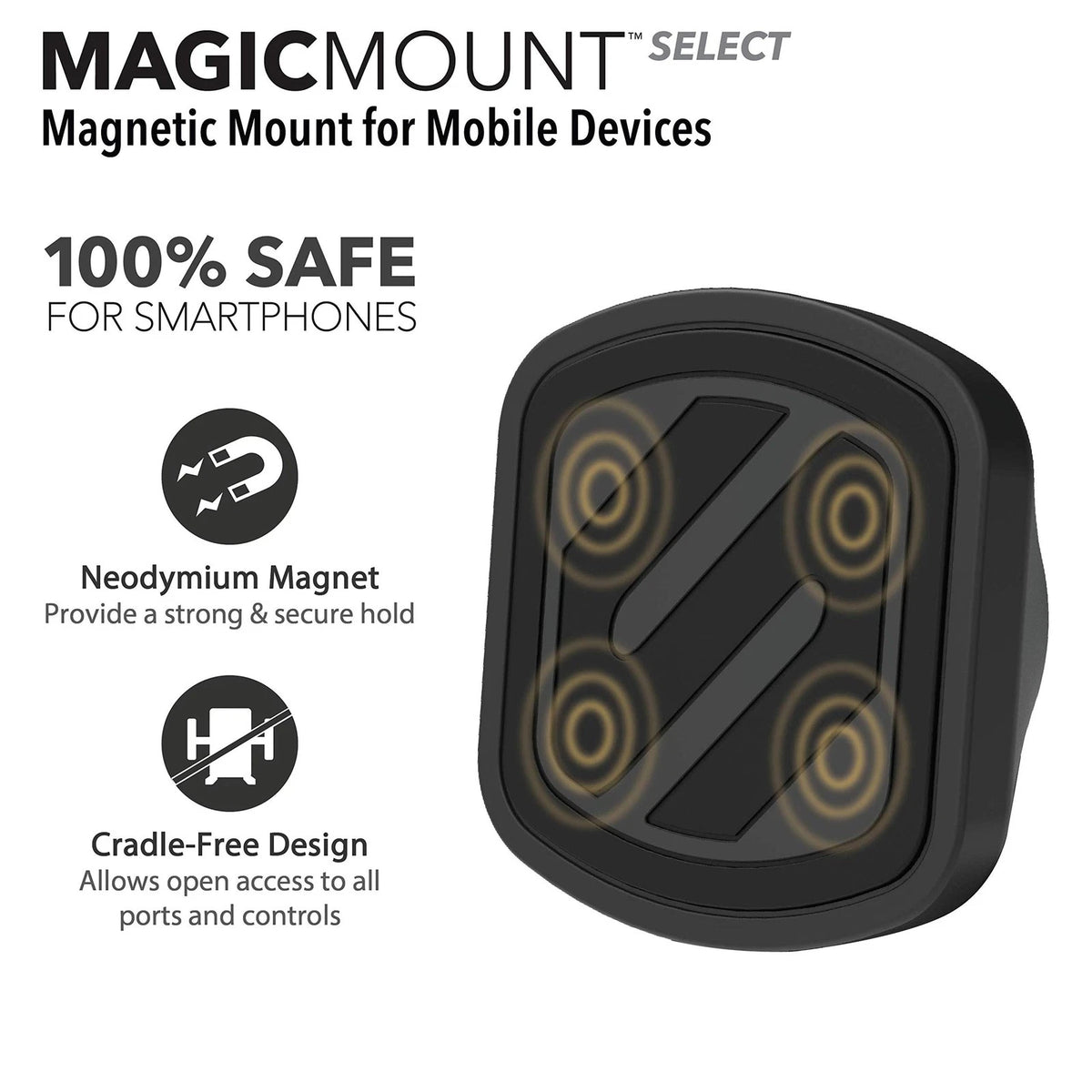 MagicMount Select Magnetic Phone Holder for Universal Vehicles (2010–2023)