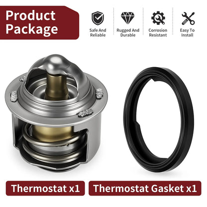 Thermostat & Gasket for Honda Elite 150 250 CH150 CH250 Helix 250 (1987–2007) 19300-KM1-003
