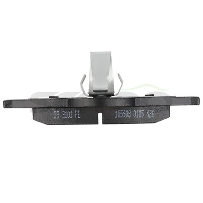 Rear Brake Low Dust Metallic Pads for Volvo S80 (1999–2006), XC70 (2000–2007)