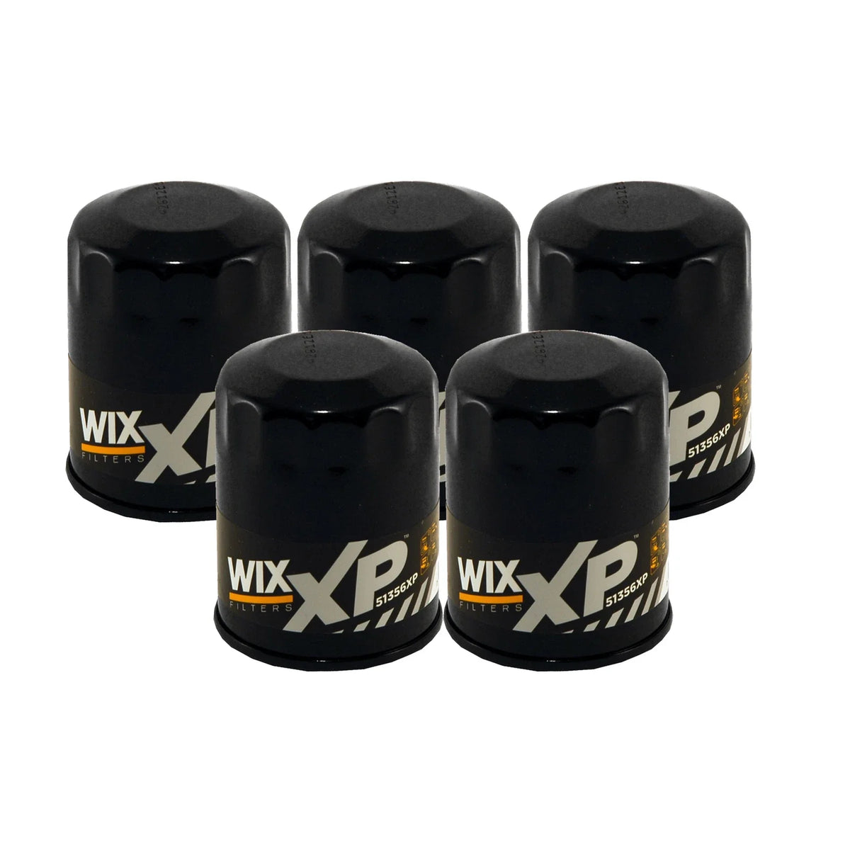 Set of 5 Wix XP Engine Oil Filters for Chrysler Dodge Ford Mazda (GAS)