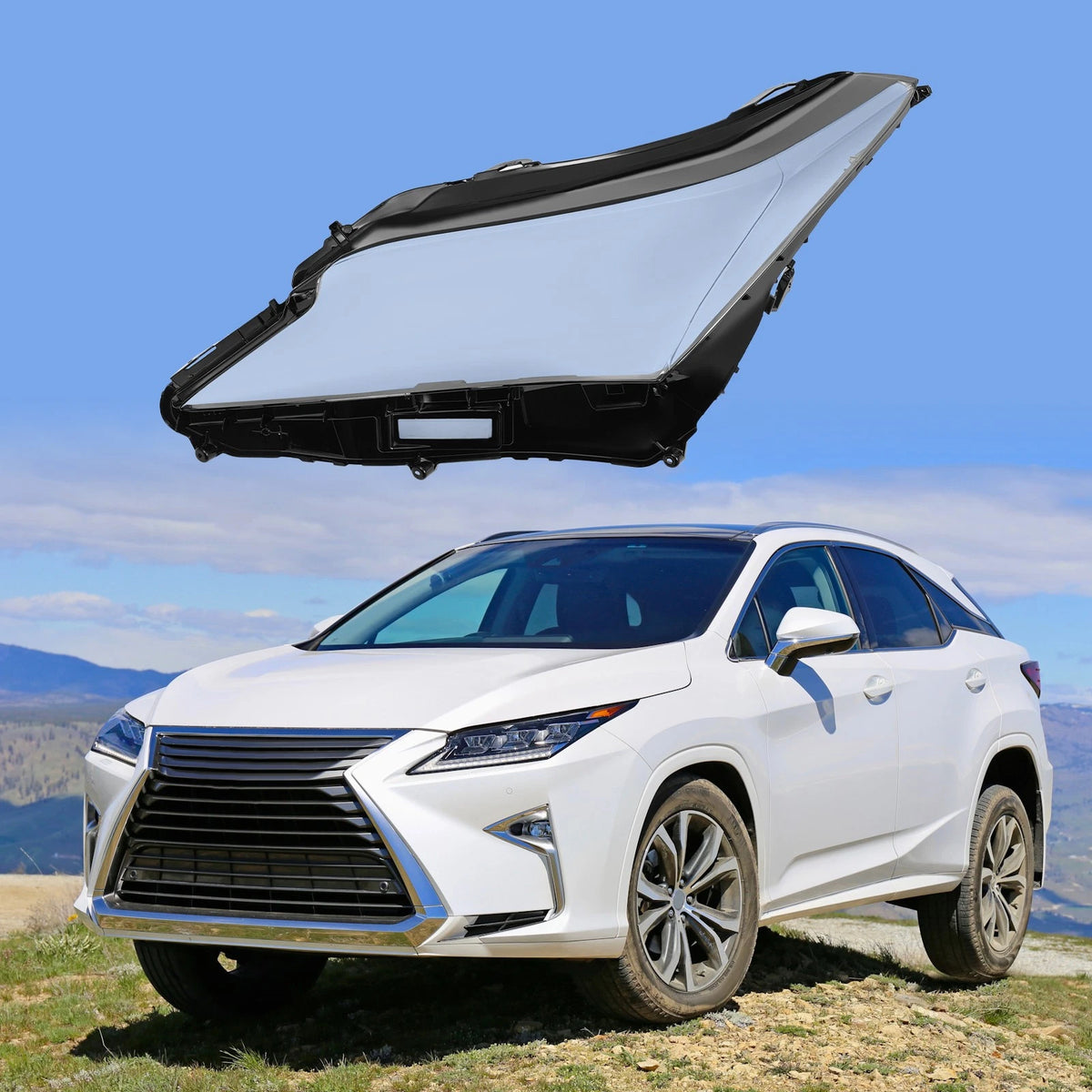 Headlight Left Cover for Lexus RX300/RX350/RX450 (2016–2019)