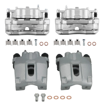 Front Rear Brake Caliper Full Set for Ford F-150 (2010–2011) 18B5236 18B5237