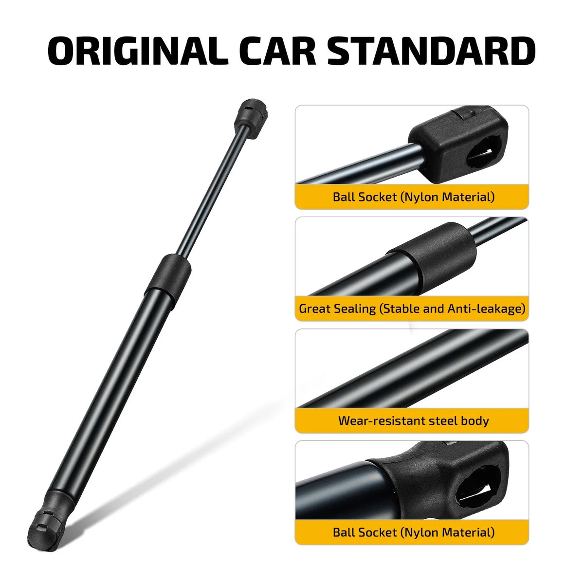Set of 2 Gas Struts for Ford Ranger (2019–2023) C16-15066