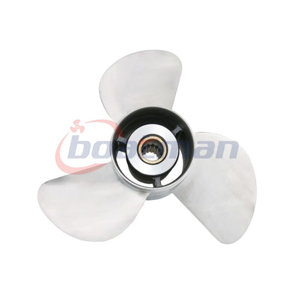 Stainless Boat Propeller for Yamaha OMC Outboard 70-90HP (13.520P, 15 Tooth)