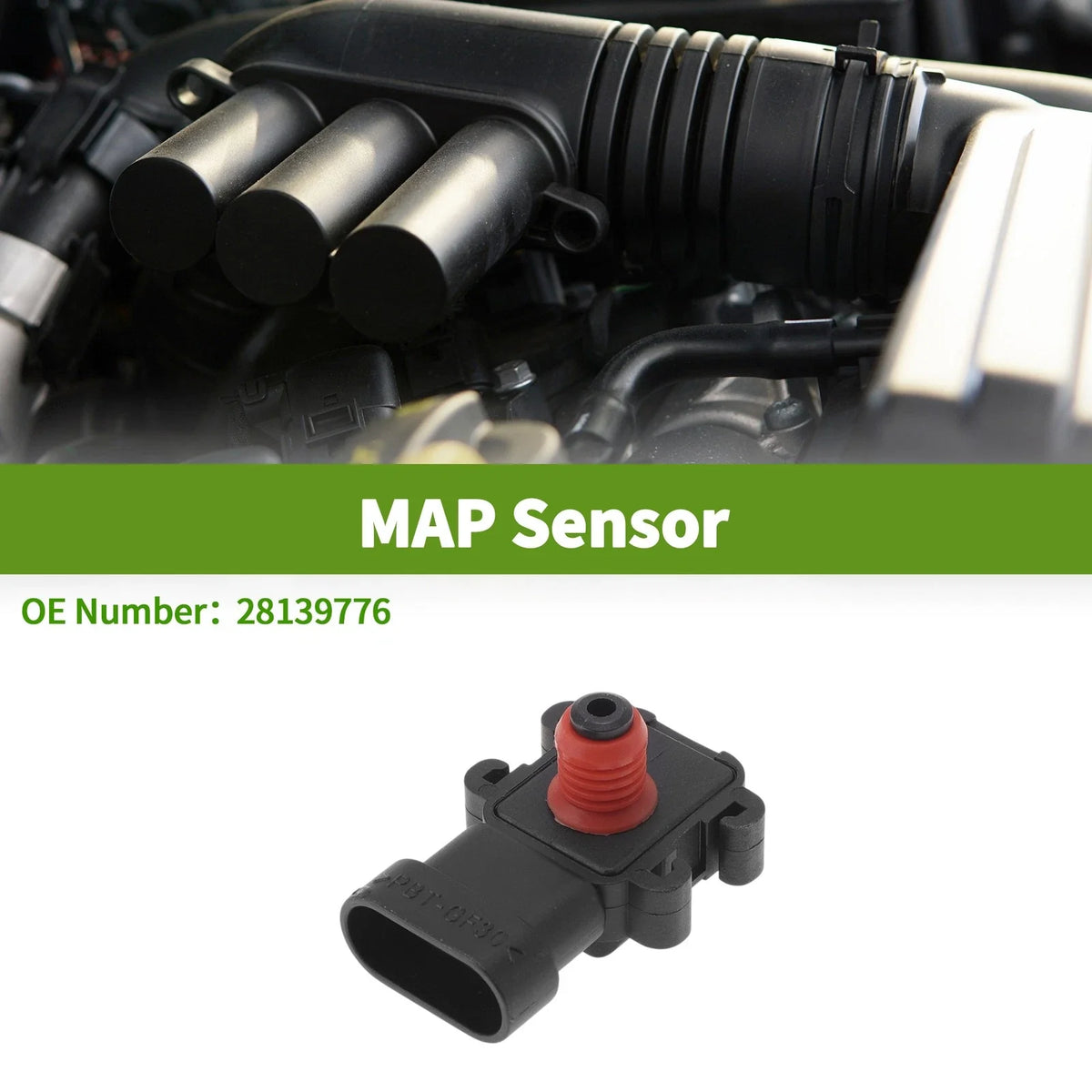 MAP Sensor for Chevrolet Express 2500 (2010–2014) - Part No. 28139776