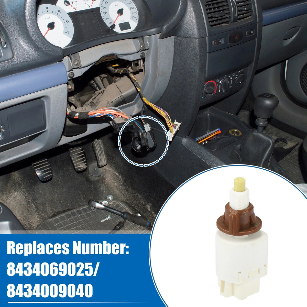 Stop Lamp Switch No. 8434069025/8434009040 for Toyota Avalon (2010–2012)