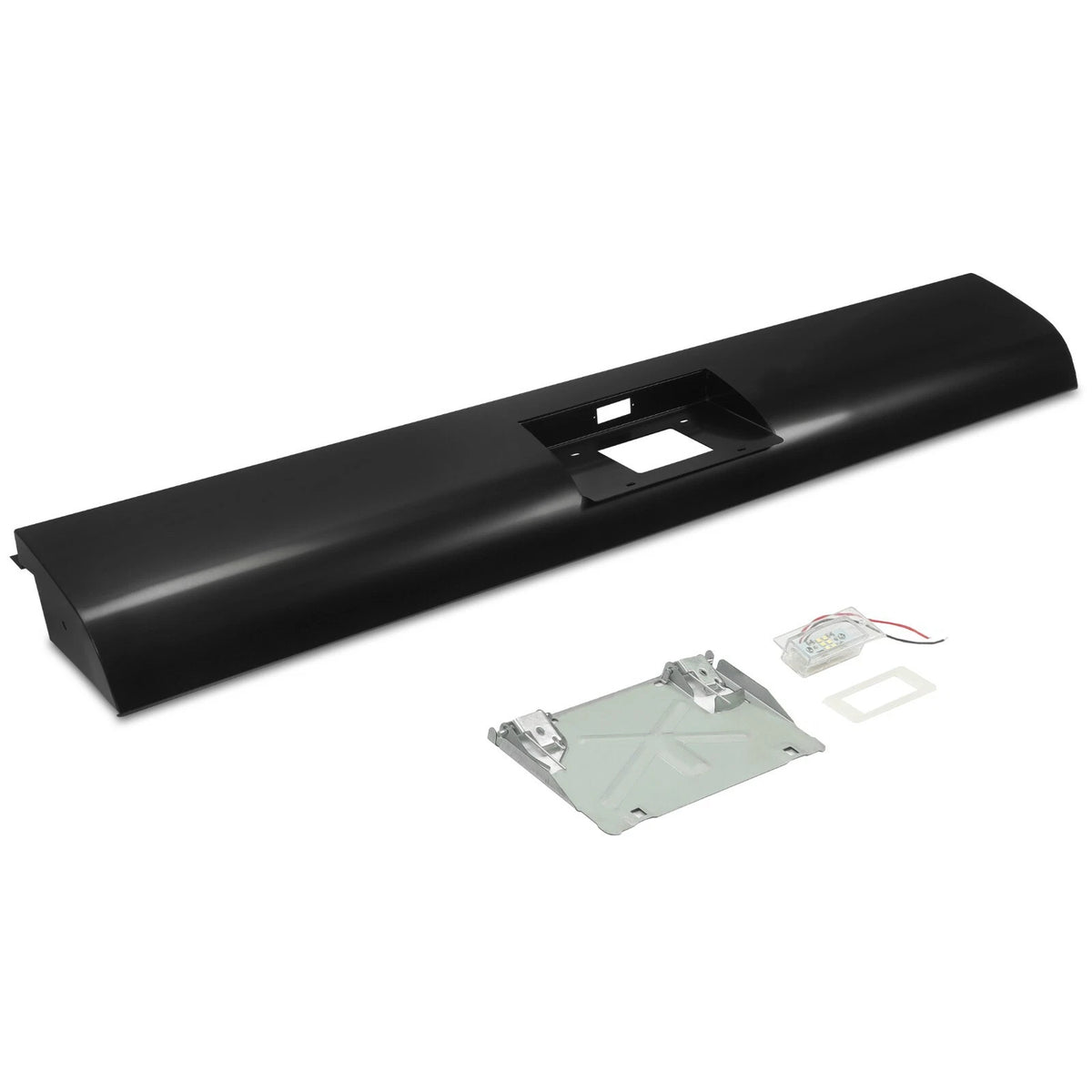 Steel Rear Bumper Roll Pan for Chevy Silverado GMC Sierra 1500 (1999–2007)