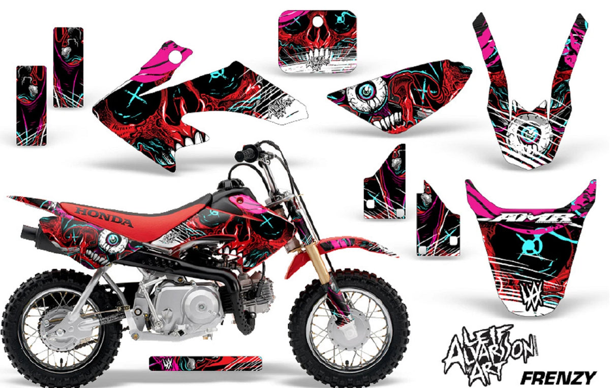 Dirt Bike Decal Graphic Kit for Honda CRF50 (2004–2013)