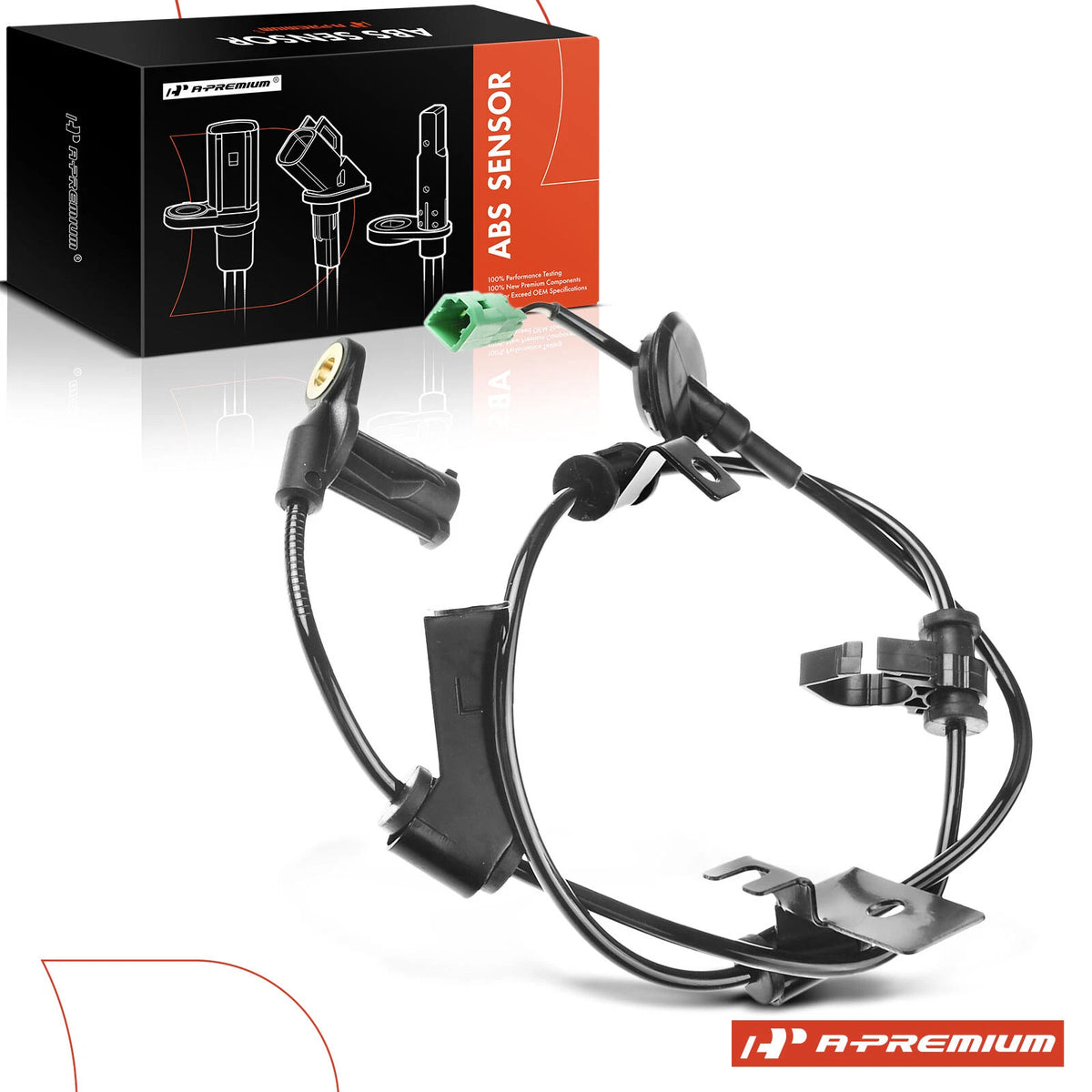 Rear Left ABS Wheel Speed Sensor for Ford Escape (2004–2008) EF914372Y, EF914372YA, 5L8Z2C216AA, ALS532