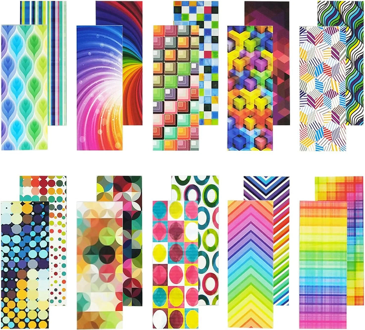 160Pcs Laminated Book Markers for Kids (GOLF-160Pcs)