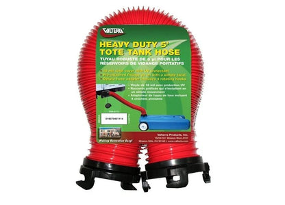 5' Heavy-Duty RV Tote Tank Sewer Hose for RV (D04-0111) w/ Bayonet Fittings