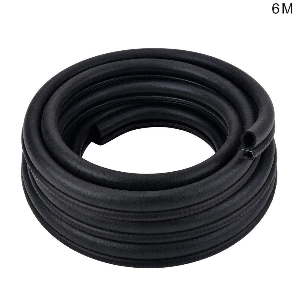 Rubber Weather Strip Seal for Auto Door Window Lock Trunk Hood Edge (20FT)