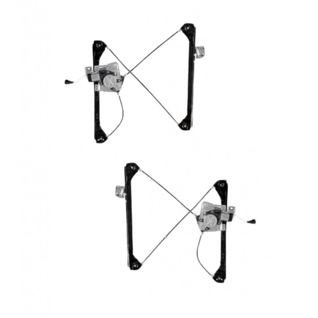 Power Window Regulator and Motor Assembly Pair for Pontiac Grand Am (1999–2005) - MLX-PAIR-SHE868-910L-CL360A50, GM1350122