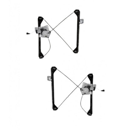 Power Window Regulator and Motor Assembly Pair for Pontiac Grand Am (1999–2005) - MLX-PAIR-SHE868-910L-CL360A50, GM1350122