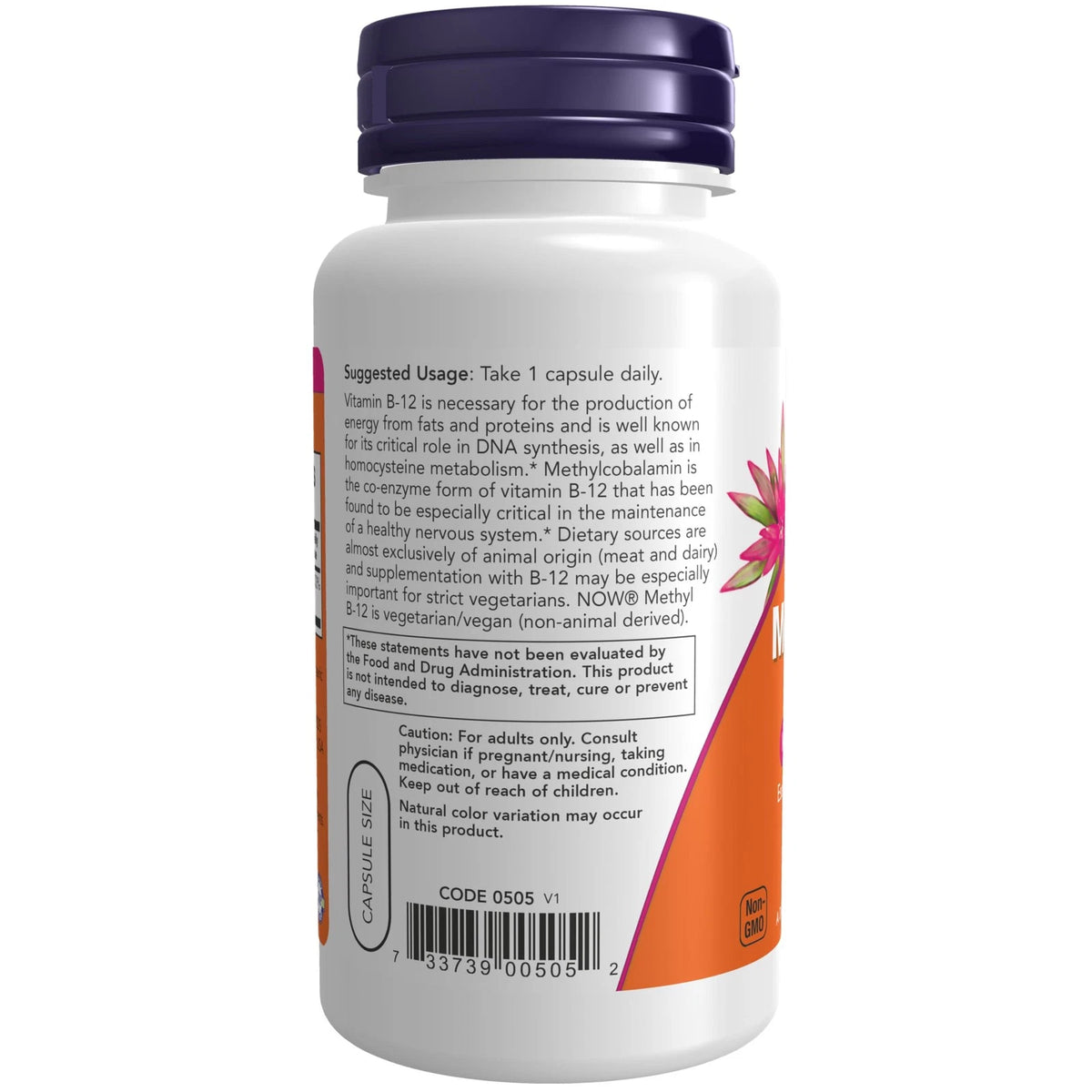 Methyl B-12 Supplements for NOW Foods (90 Count)