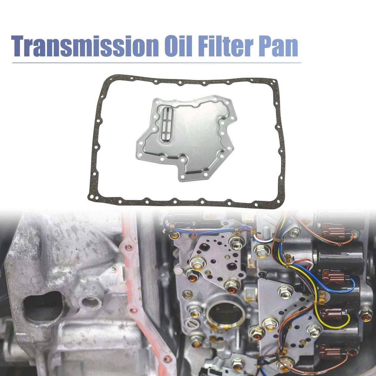 Set of 1 Transmission Filter Pan Gasket Kit for Nissan 370Z (2009–2020) 137710 103010