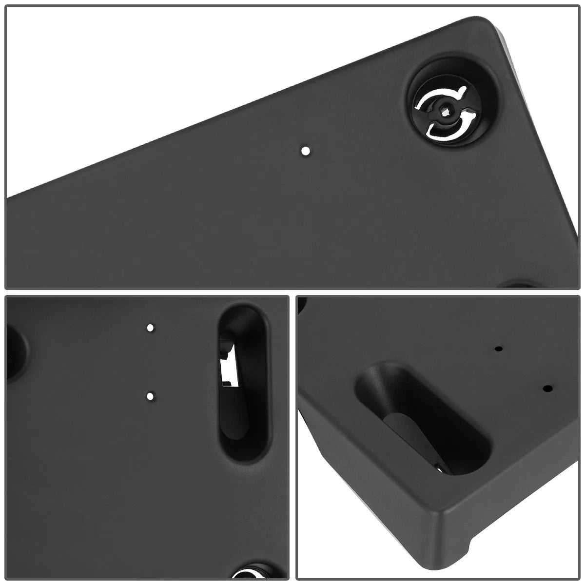 Front Bumper License Plate Frame Mounting Bracket for Mercedes-Benz GLA250 (2018–2020)