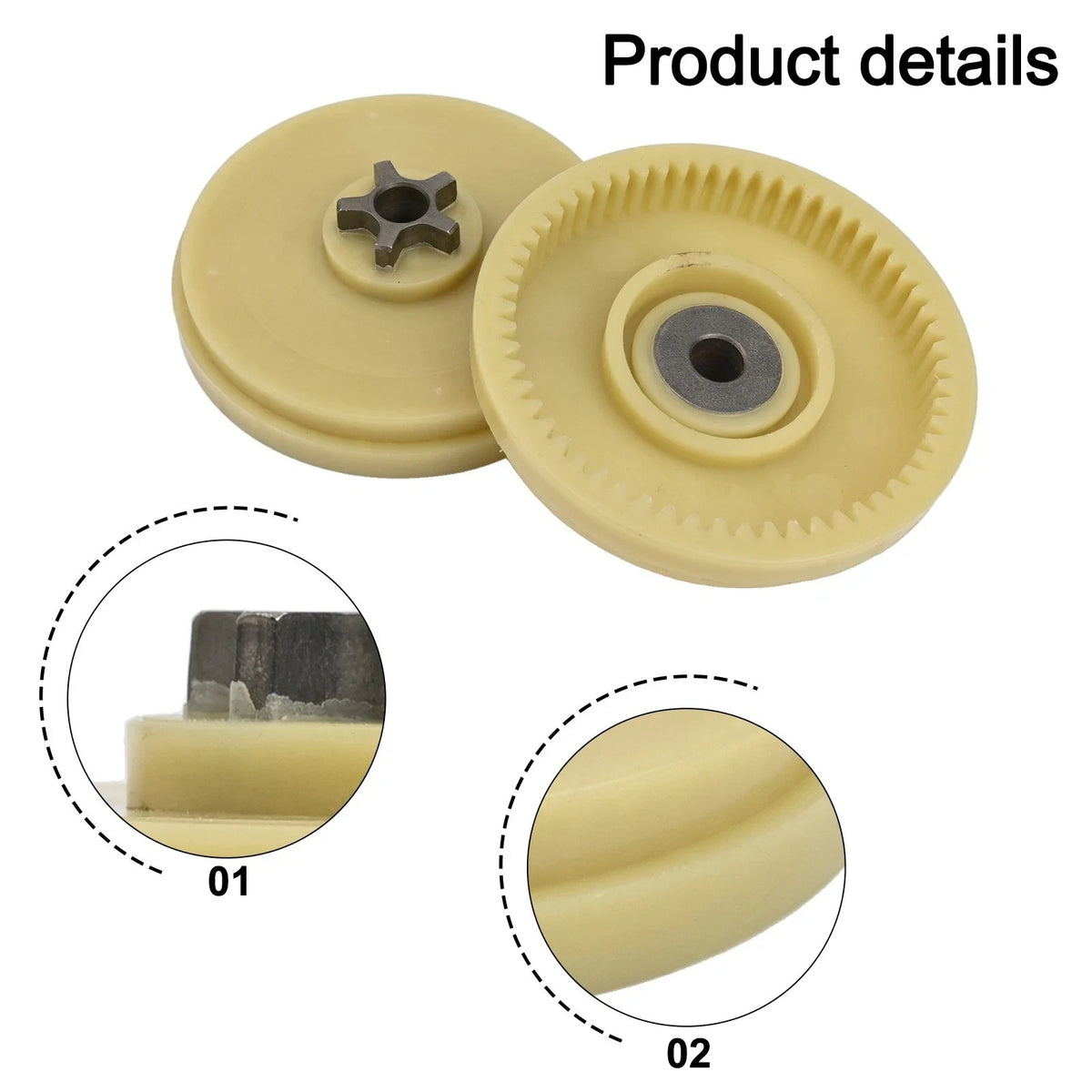 Sprocket Gear for Electric Chainsaws (Models 10771301, 075752)