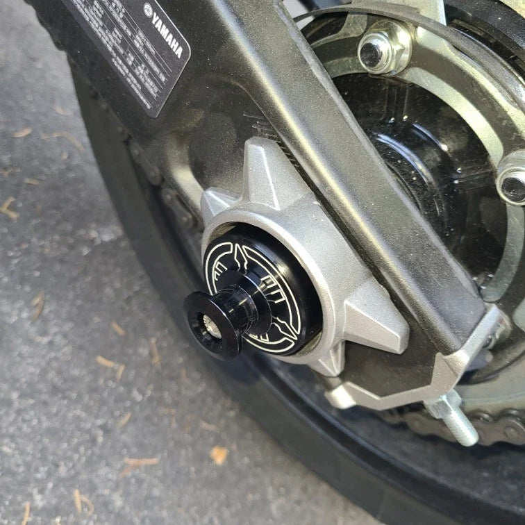 Rear Wheel Axle Fork Slider Protector for Yamaha MT-07, YZF-R7, XSR (2014–2023)