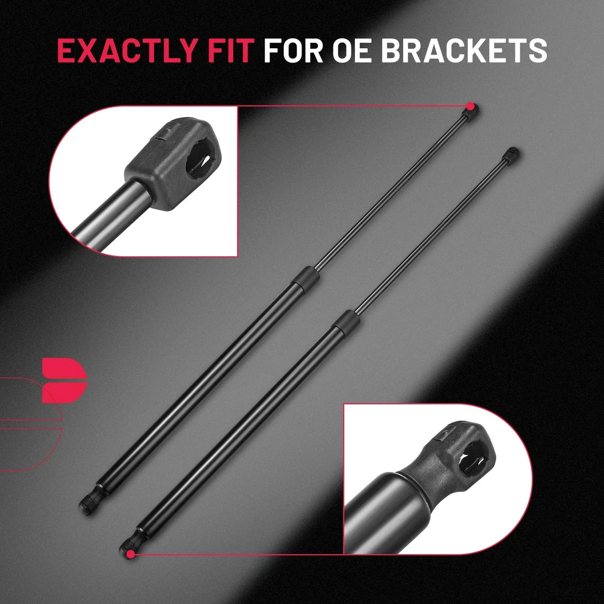 Gas Struts for Tonneau Cover for 30.9in 100lbs (2020–2024)