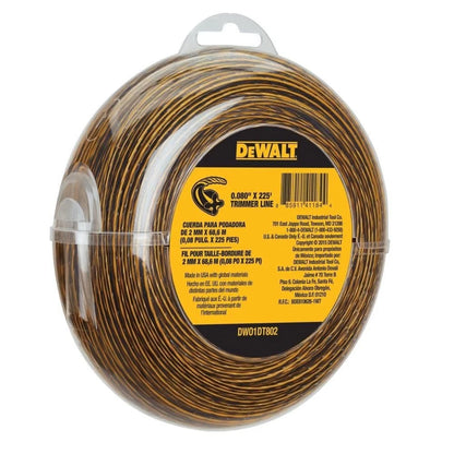 Dewalt Trimmer Line .080 x 225ft for Trimmers (No Specific Years)