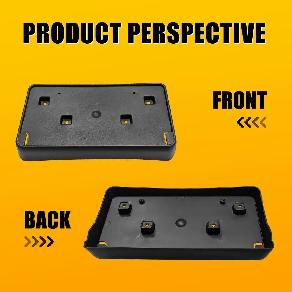 Front License Plate Frame Mount Bracket for Jeep Grand Cherokee (2017–2021)