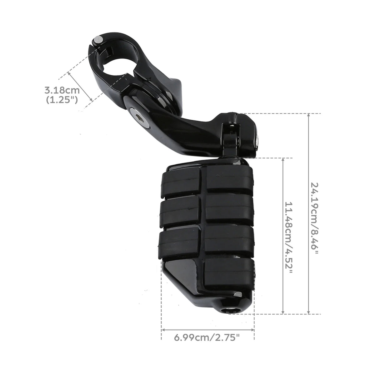1.25" Highway Foot Pegs for Harley Touring, Street Glide, Road King (US)
