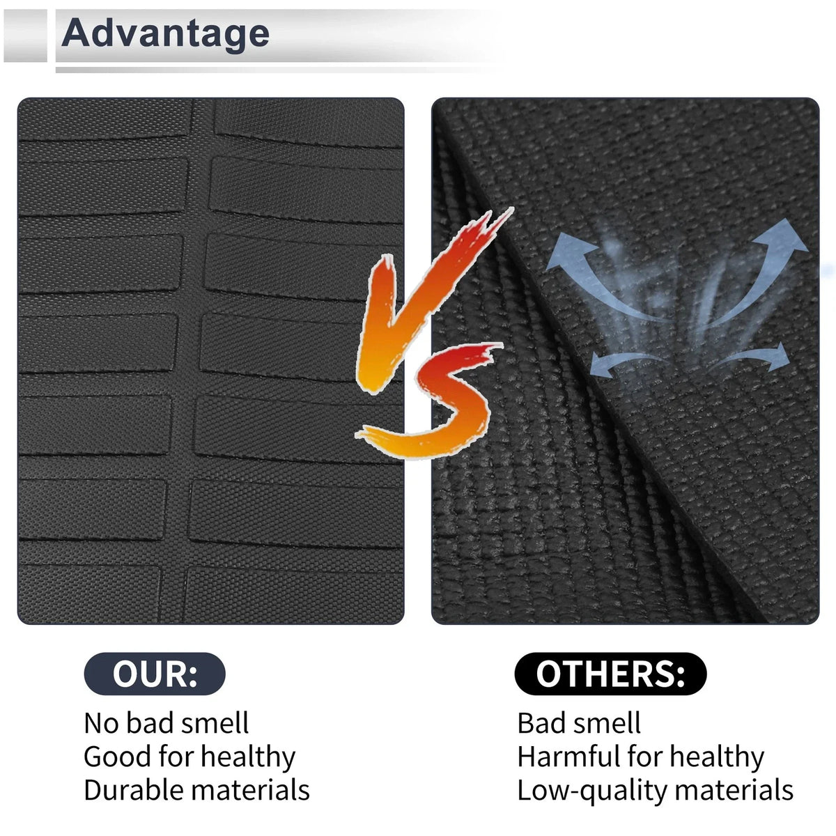 Cargo Liner Rear Trunk Mat for Nissan Ariya (2023–2025) TPE Long Grid Pattern