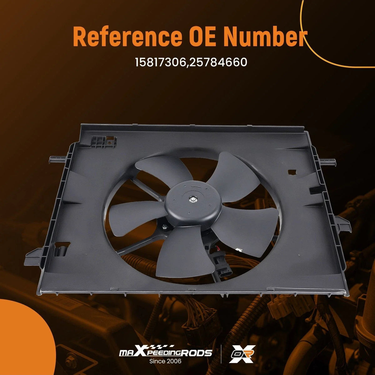 Electric Radiator Cooling Fan for Chevrolet HHR (2008–2010)