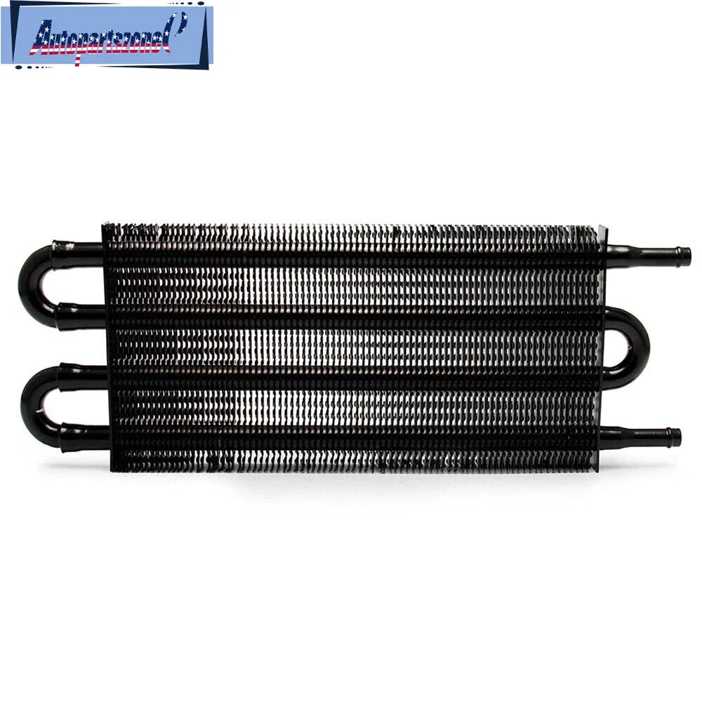 4 Row Universal Aluminum Remote Transmission Oil Cooler Radiator