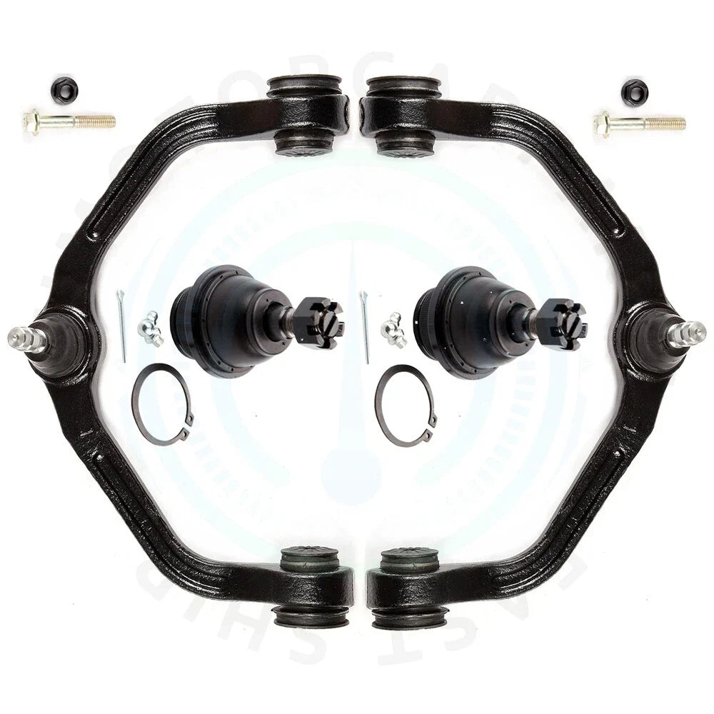 Set of 4 Front Upper Control Arms and Ball Joints for Mazda B2300 (1994–2007)