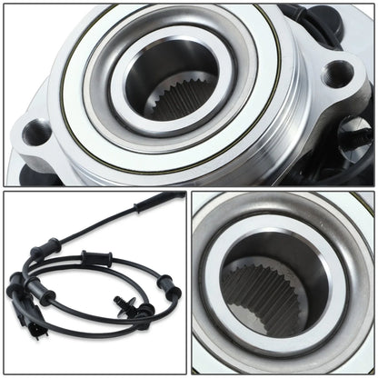 Set of 2 Wheel Bearings & Hubs for Dodge Ram 1500 2500 3500 (2006–2008)