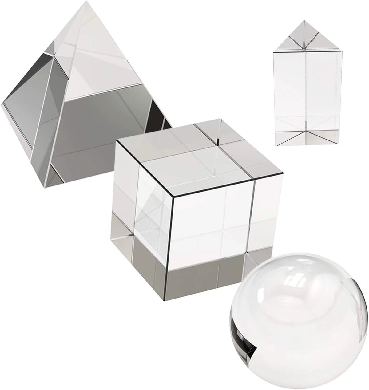 4 Pack K9 Optical Crystal Photography Prism Set (No Known Part Numbers)