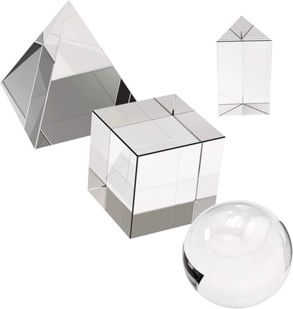 4 Pack K9 Optical Crystal Photography Prism Set (No Known Part Numbers)
