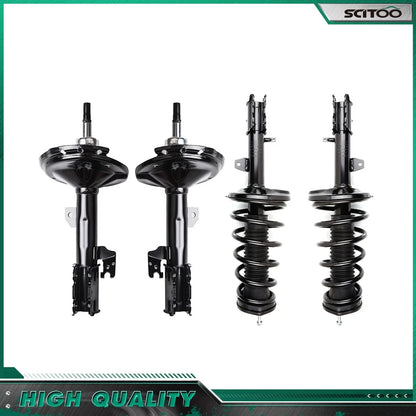 Rear Strut w/Coil Spring Assembly & Front Shocks for Toyota Highlander (2002)