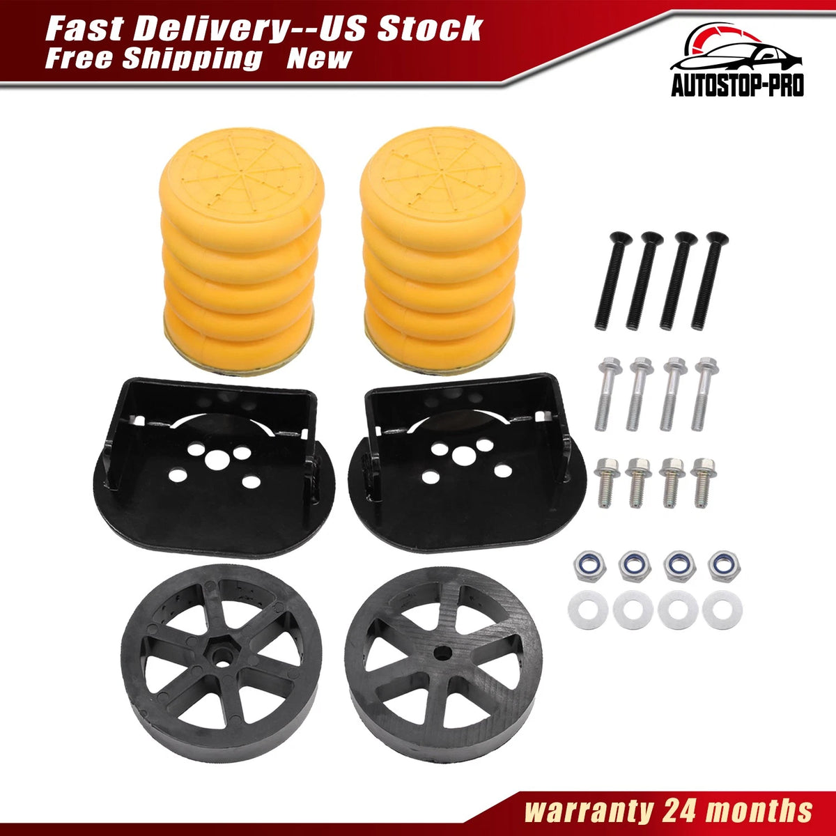 1 Pair Helper Springs SSR-130-54 for Ford E450 E350
